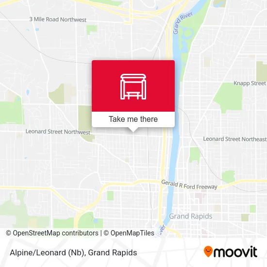 Mapa de Alpine/Leonard (Nb)