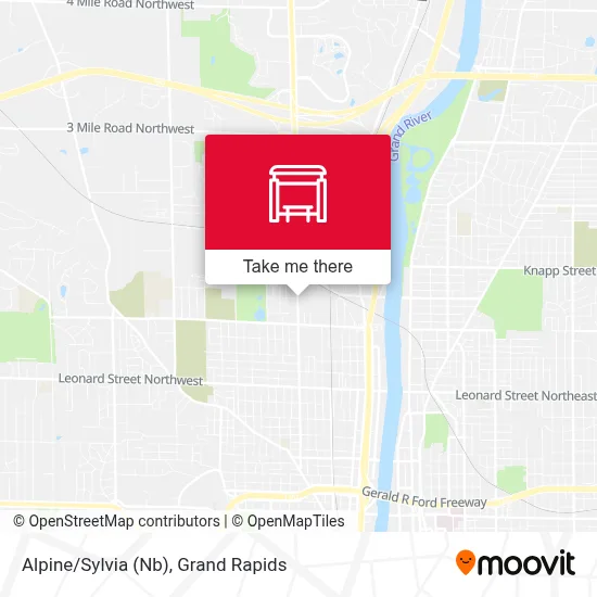 Alpine/Sylvia (Nb) map