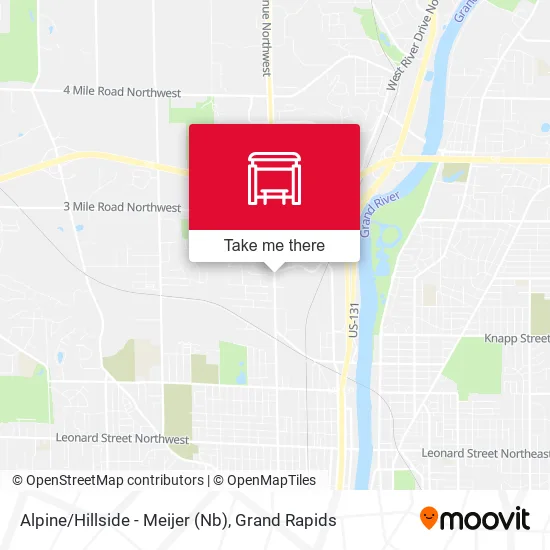Mapa de Alpine/Hillside - Meijer (Nb)