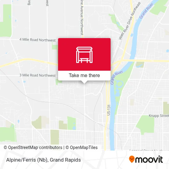 Alpine/Ferris (Nb) map