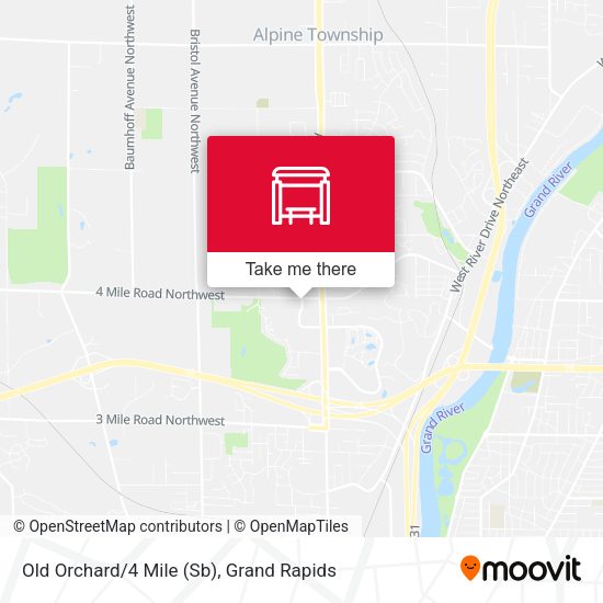 Old Orchard/4 Mile (Sb) map