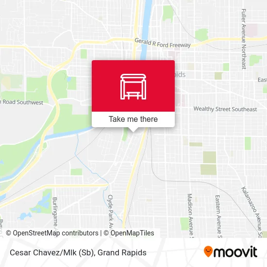 Cesar Chavez/Mlk (Sb) map