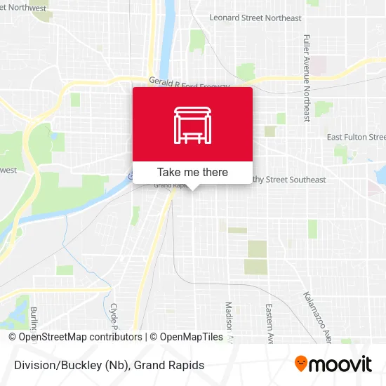 Mapa de Division/Buckley (Nb)