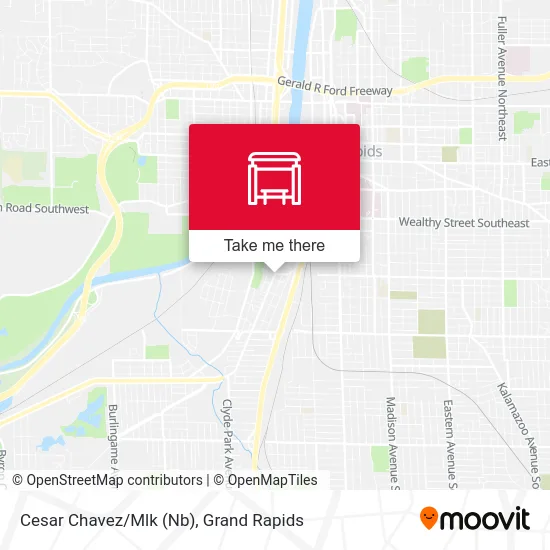 Cesar Chavez/Mlk (Nb) map