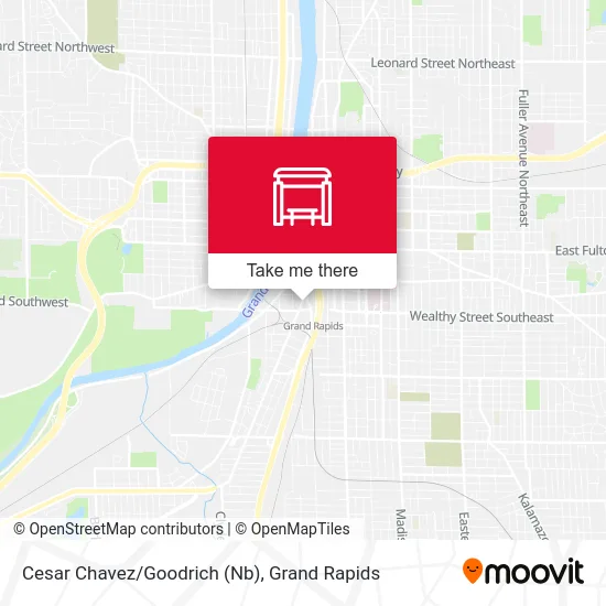 Cesar Chavez/Goodrich (Nb) map