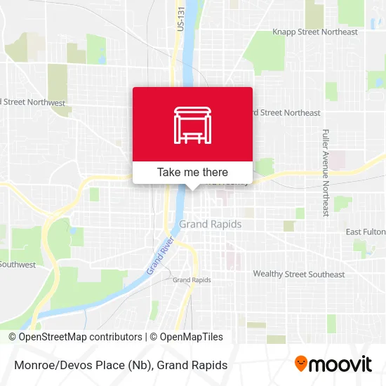 Mapa de Monroe/Devos Place (Nb)