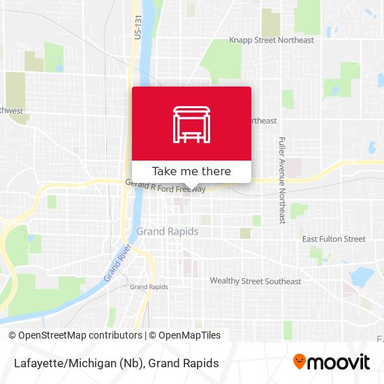 Lafayette/Michigan (Nb) map