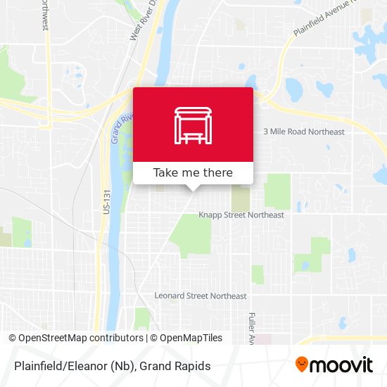 Plainfield/Eleanor (Nb) map