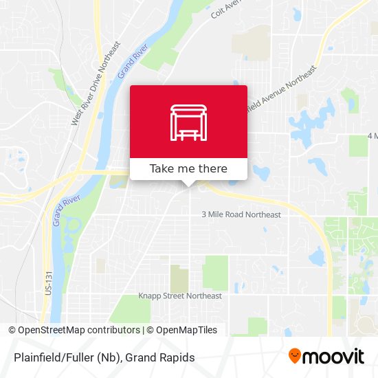 Plainfield/Fuller (Nb) map