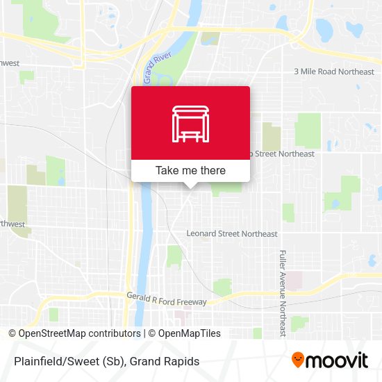 Plainfield/Sweet (Sb) map