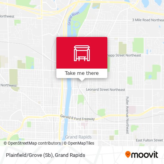 Plainfield/Grove (Sb) map