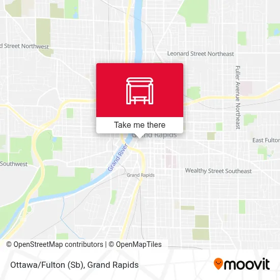 Ottawa/Fulton (Sb) map