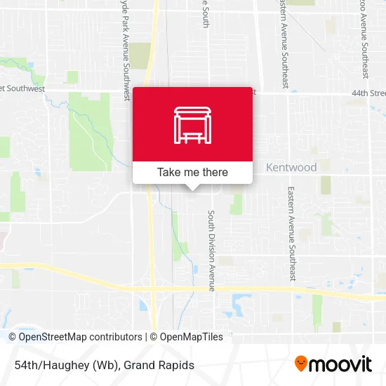 Mapa de 54th/Haughey (Wb)