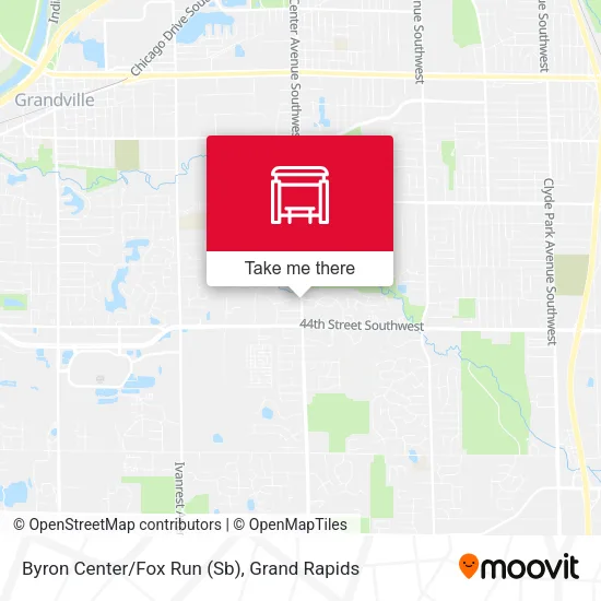 Mapa de Byron Center/Fox Run (Sb)