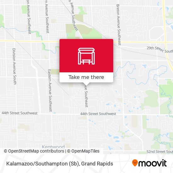 Kalamazoo/Southampton (Sb) map