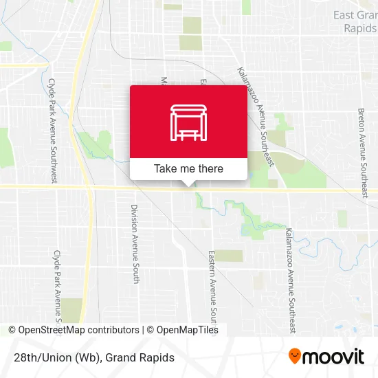 Mapa de 28th/Union (Wb)