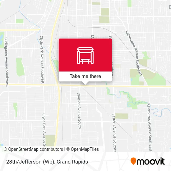 Mapa de 28th/Jefferson (Wb)
