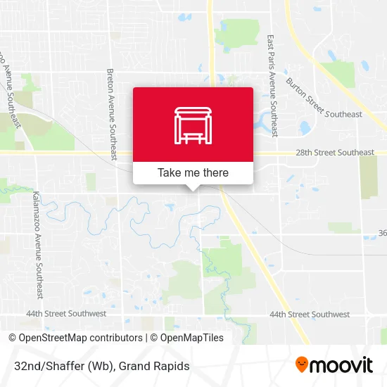Mapa de 32nd/Shaffer (Wb)