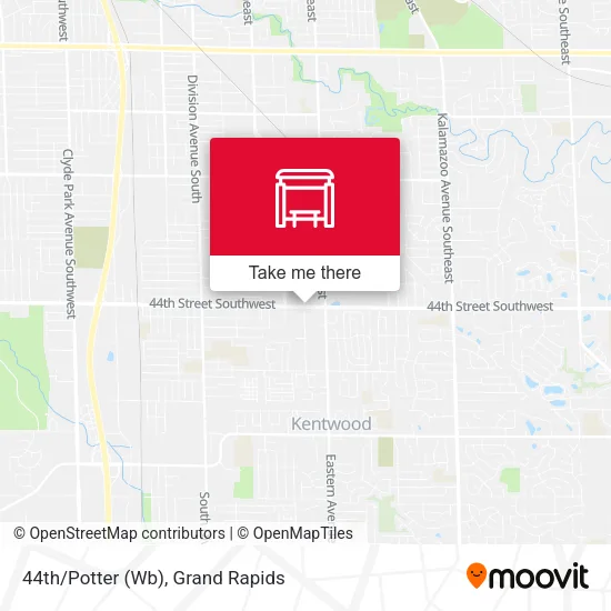 Mapa de 44th/Potter (Wb)