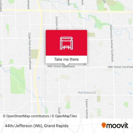44th/Jefferson (Wb) map