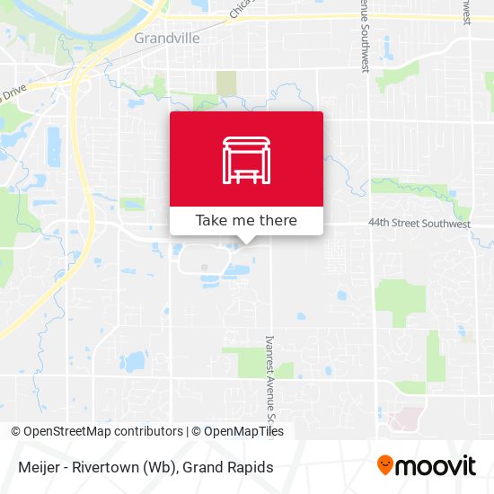 Meijer - Rivertown (Wb) map