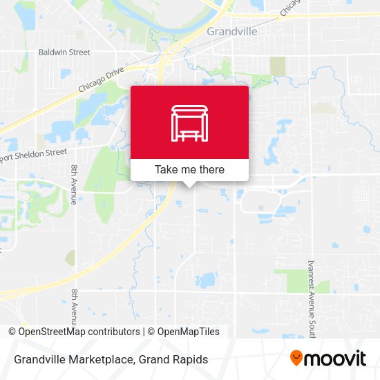 Grandville Marketplace map
