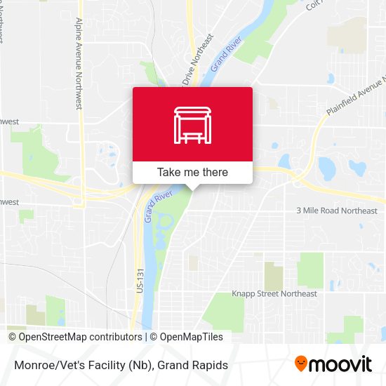 Monroe/Vet's Facility (Nb) map