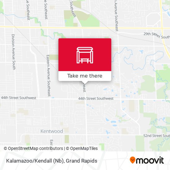 Kalamazoo/Kendall (Nb) map