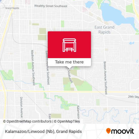 Kalamazoo/Linwood (Nb) map