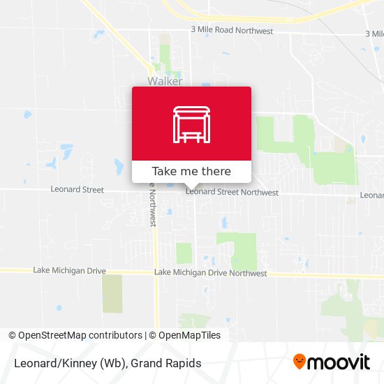 Leonard/Kinney (Wb) map