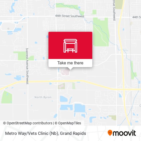 Metro Way/Vets Clinic (Nb) map