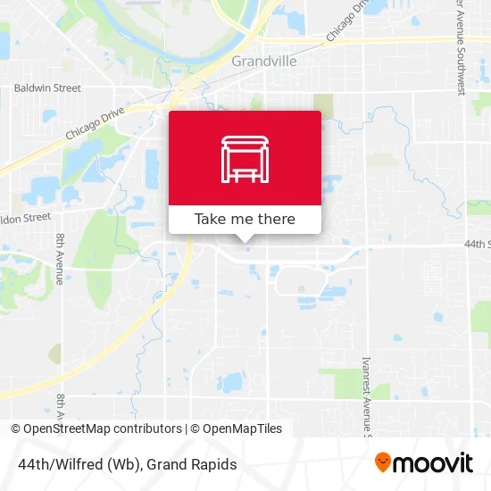 Mapa de 44th/Wilfred (Wb)