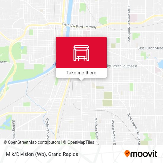 Mlk/Division (Wb) map
