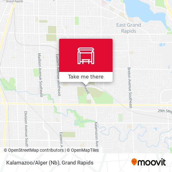 Kalamazoo/Alger (Nb) map