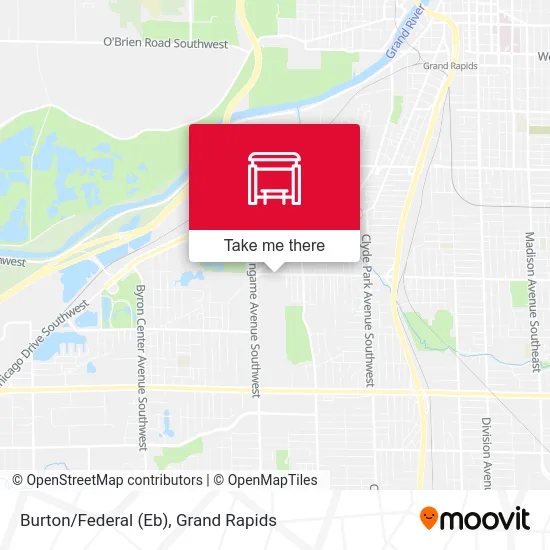 Burton/Federal (Eb) map