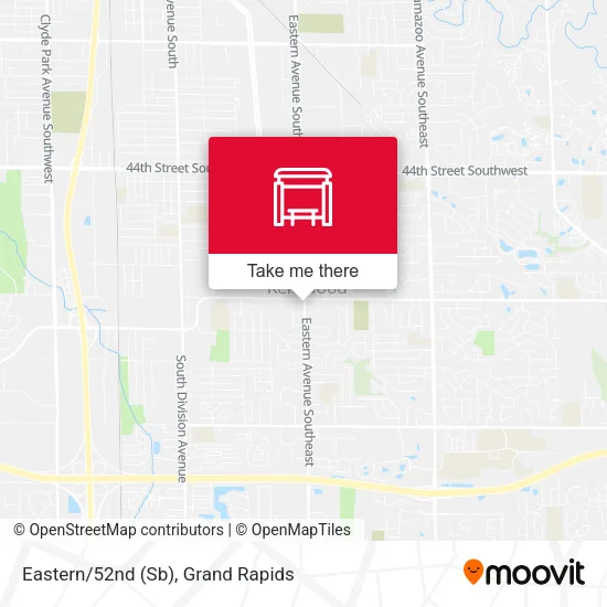 Mapa de Eastern/52nd (Sb)