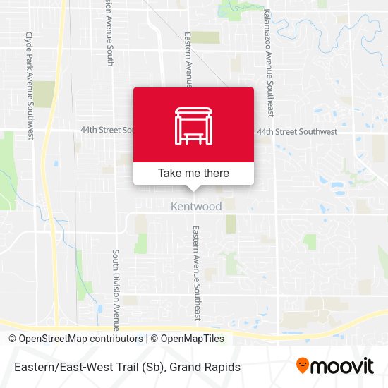Mapa de Eastern/East-West Trail (Sb)