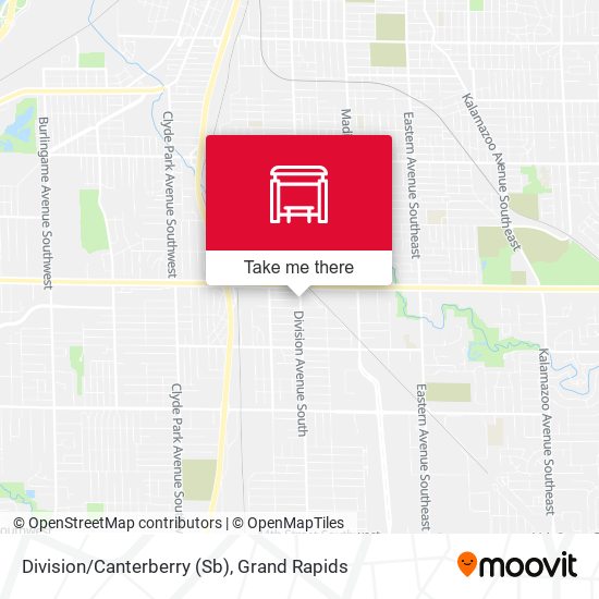 Mapa de Division/Canterberry (Sb)
