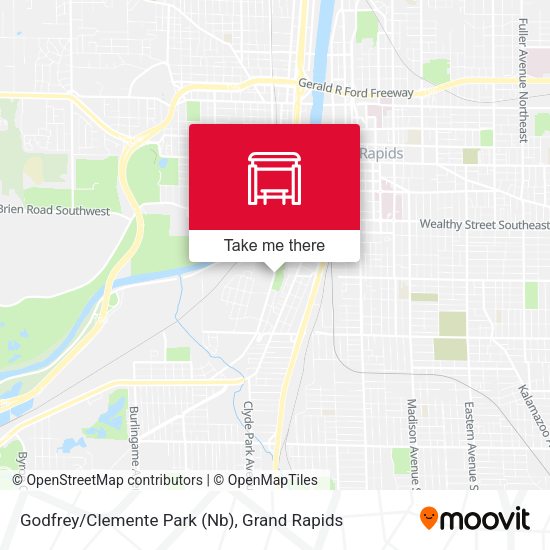 Mapa de Godfrey/Clemente Park (Nb)