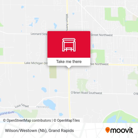 Mapa de Wilson/Westown (Nb)