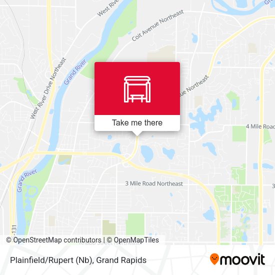 Plainfield/Rupert (Nb) map