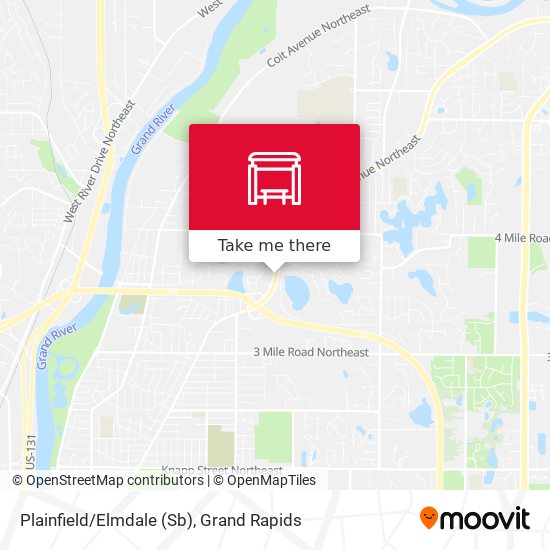 Plainfield/Elmdale (Sb) map