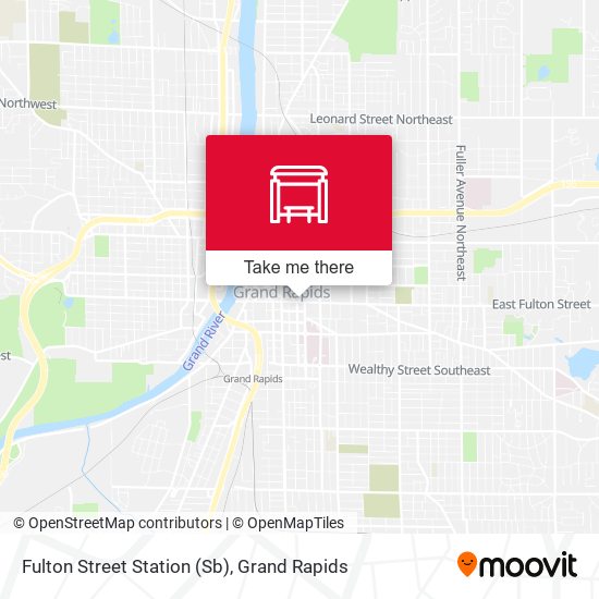 Fulton Street Station (Sb) map