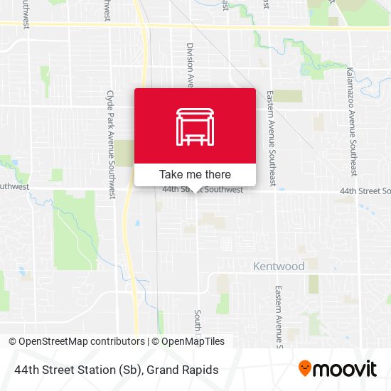 44th Street Station (Sb) map