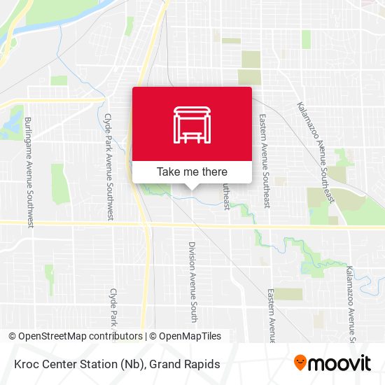 Kroc Center Station (Nb) map