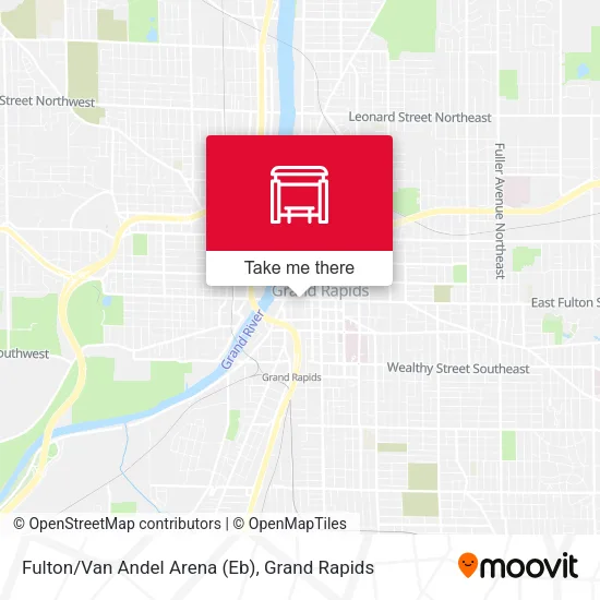 Mapa de Fulton/Van Andel Arena (Eb)
