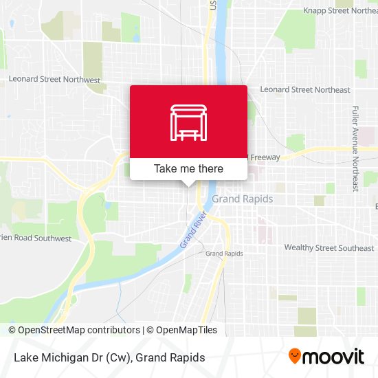 Lake Michigan Dr (Cw) map