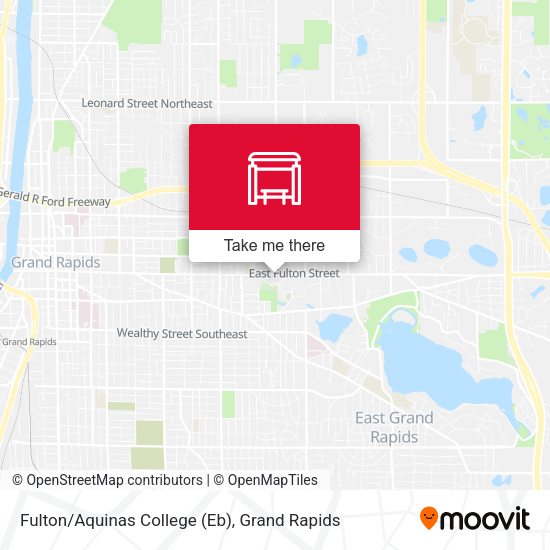 Fulton/Aquinas College (Eb) map
