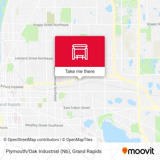Plymouth/Oak Industrial (Nb) map
