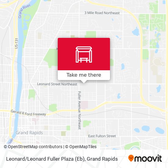 Leonard / Leonard Fuller Plaza (Eb) map